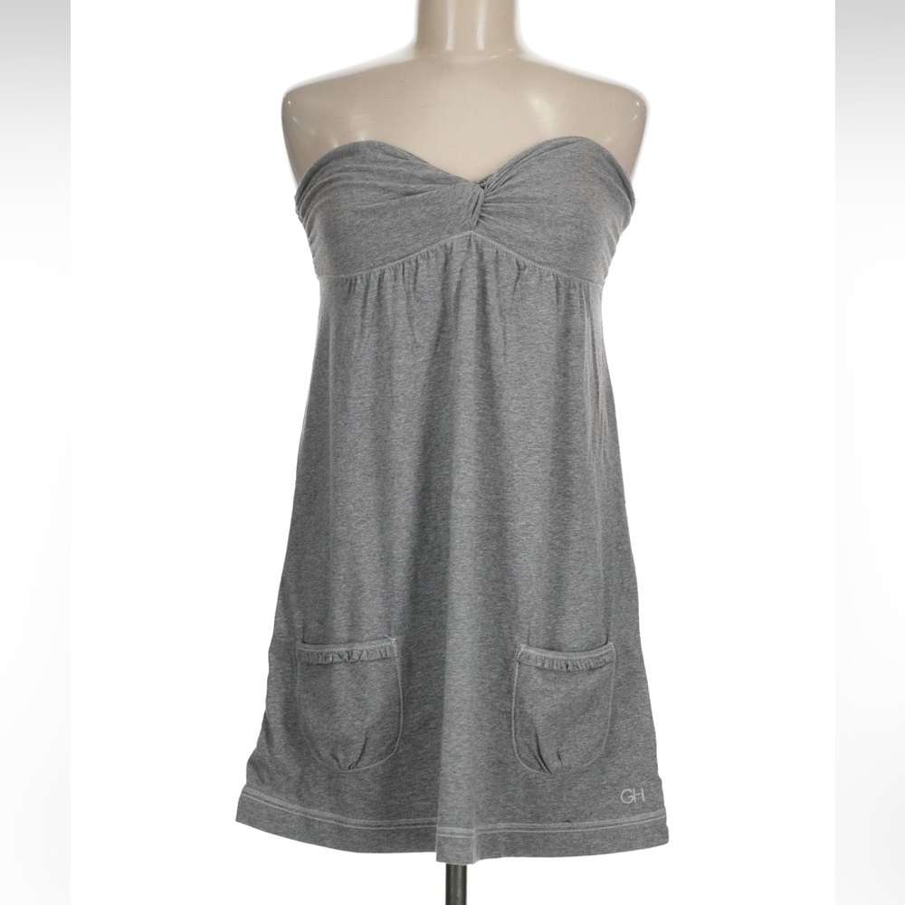Vintage Y2K Gilly Hicks 2000s Strapless Babydoll Dress